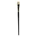 Princeton Series-6300 Synthetic Bristle Acrylic And Oil Brush, 12 Bright (15526)
