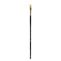 Princeton Series-6300 Synthetic Bristle Acrylic And Oil Brush, 4 Filbert (29162)