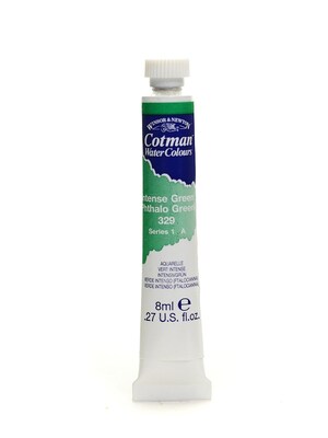 Winsor And Newton Cotman Water Colours, Intense Phthalo Green 329, 8Ml, 4/Pack (24688-Pk4)