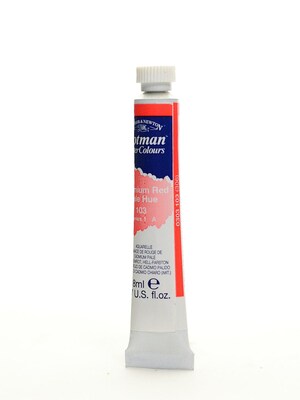 Winsor And Newton Cotman Water Colours, Cadmium Red Pale Hue No 103 8 Ml, 4/Pack (31636-Pk4)