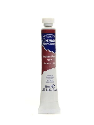 Winsor And Newton Cotman Watercolors Indian Red 317 8 Ml Pack Of 4 (36247-Pk4)