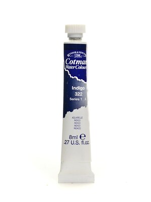 Winsor And Newton Cotman Water Colors Indigo 322 8 Ml Pack Of 4 (36334-Pk4)