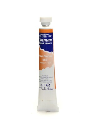 Winsor And Newton Cotman Water Colours, Raw Wienna No 552, 8Ml, 4/Pack (42503-Pk4)