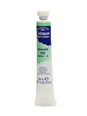 Winsor  And  Newton Cotman Water Colours Emerald 235 8 Ml [Pack Of 4]