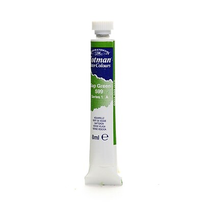 Winsor  And  Newton Cotman Water Colours Sap Green 599 8 Ml [Pack Of 4]