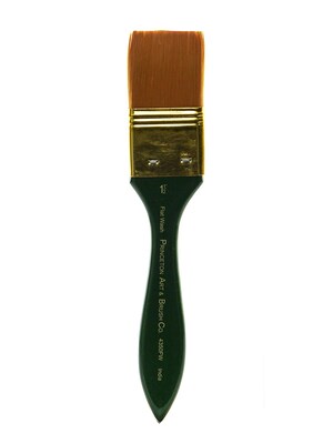 Princeton Series 4350 Synthetic Watercolor And Acrylic Brushes 1 1/2 Flat Wash (32708)