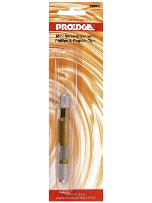 Proedge 62889 Mini Screwdriver With Phillips And Regular Tips Set