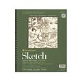 Strathmore 400 Series 11 x 14 Wire Bound Sketch Pad, 100 Sheets/Pad, 2/Pack (40578-PK2)