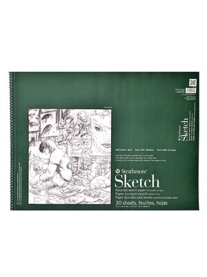 Strathmore Series 400 Premium Recycled Sketch Pads 18 In. X 24 In. 30 Sheets [Pack Of 2]