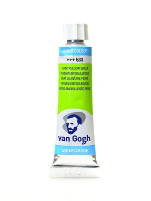 Van Gogh Watercolors, Permanent Yellow Green, 4/Pack (70043-Pk4)