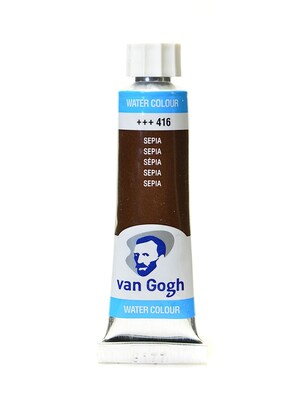 Van Gogh Watercolors, Sepia, 4/Pack (79359-Pk4)