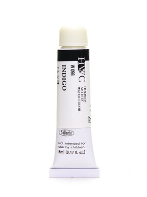 Holbein Artist Watercolor, Indigo, 5Ml, 2/Pack (97093-Pk2)