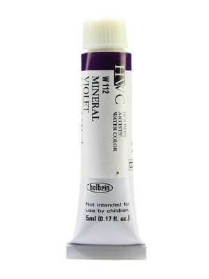 Holbein Artist Watercolor, Mineral Violet, 5Ml, 2/Pack (97107-Pk2)