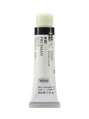 Holbein Artist Watercolor, Prussian Blue, 5Ml, 2/Pack (97127-Pk2)