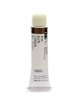 Holbein Raw Umber Artist Watercolor, 5Ml, 2/Pack (97129-Pk3)