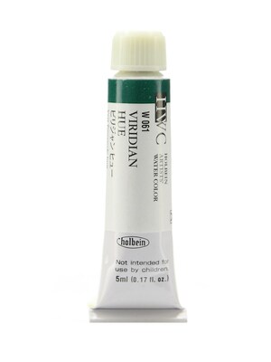 Holbein Artist Watercolor Viridian Hue 5 Ml [Pack Of 2]
