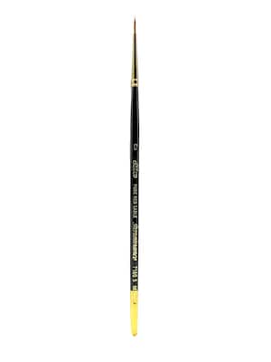 Silver Brush Renaissance Series Brushes Short Handle 0 Round