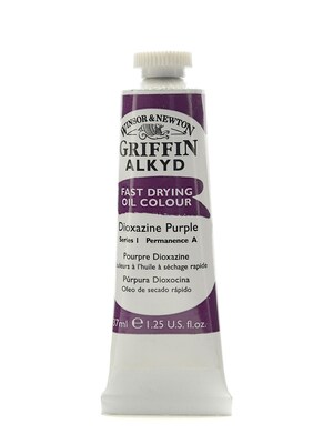 Winsor  And  Newton Griffin Alkyd Oil Colours Dioxazine Purple 37 Ml 229 [Pack Of 3]