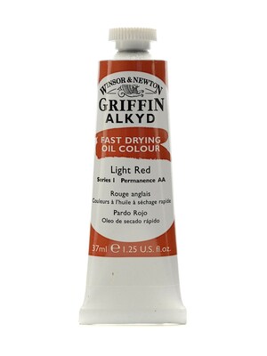 Winsor  And  Newton Griffin Alkyd Oil Colours Light Red 37 Ml 362 [Pack Of 3]