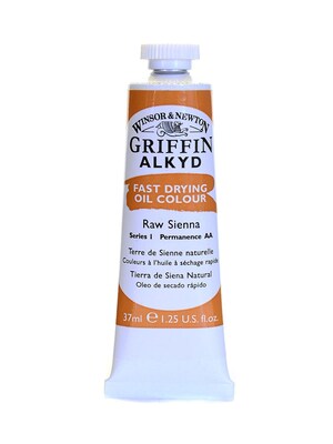 Winsor  And  Newton Griffin Alkyd Oil Colours Raw Sienna 37 Ml 552 [Pack Of 3]