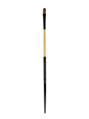 Dynasty Black Gold Series Long Handled Synthetic Brushes 4 Filbert 1526Fil