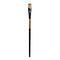 Dynasty Black Gold Series Long Handled Synthetic Brushes 10 Bright 1526B