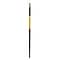 Dynasty Black Gold Series Long Handled Synthetic Brushes, 6 Round 1526R (82188)