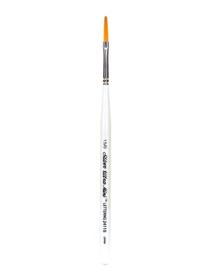 Silver Brush Ultra Mini Series Golden Taklon Brushes, 15/0 Stroke (18748)