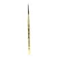 Silver Brush Ultra Mini Series Golden Taklon Brushes, 20/0 Spotter (54063)