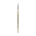 Silver Brush Ultra Mini Series Golden Taklon Brushes 20/0 Monogram Liner (74999)