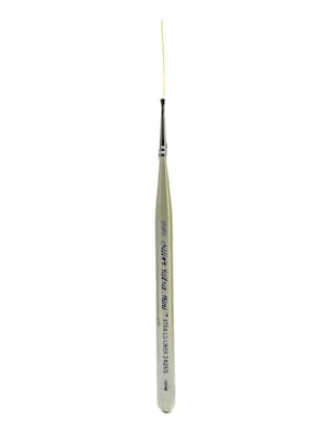 Silver Brush Ultra Mini Series Golden Taklon Brushes 20/0 Extra Long Liner