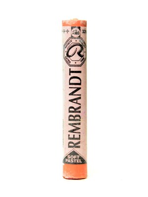 Rembrandt Soft Round Pastels, Light Oxide Red No 339.5, 4/Pack (32885-Pk4)