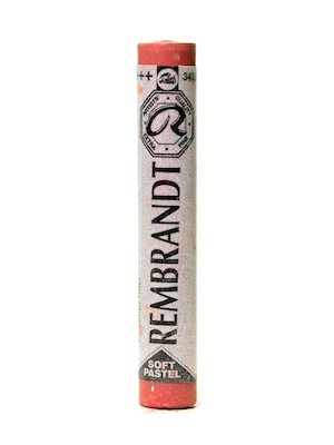 Rembrandt Soft Round Pastels, Caput Mortuum Red 343.5, 4/Pack