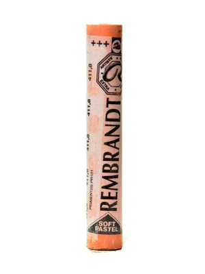 Rembrandt Soft Round Pastels Burnt Sienna 411.8 Each [Pack Of 4]