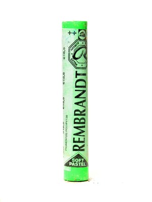 Rembrandt Soft Round Pastels Permanent Green Light 618.5 Each [Pack Of 4]