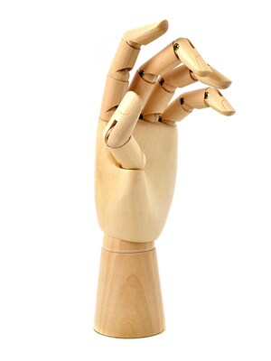 Jack Richeson Wood Hand Manikins Adult Female Left Hand