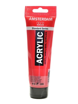 Amsterdam Standard Series Napthol Red Deep Acrylic Paint, 120Ml, 3/Pack (17791-Pk3)