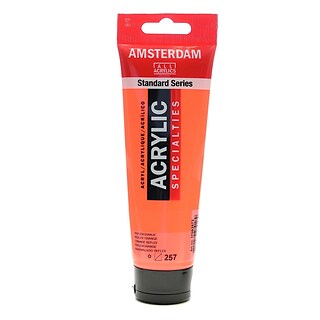 Amsterdam Standard Series Acrylic Paint Reflex Orange 120 Ml Pack Of 3 (36858-Pk3)