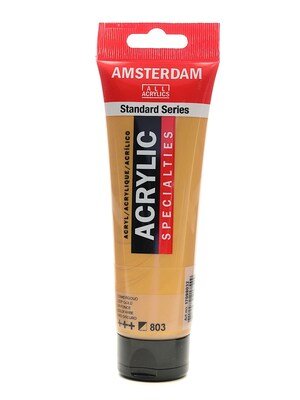 Amsterdam Standard Series Acrylic Paint, Deep Gold, 120Ml, 3/Pack (57538-Pk3)