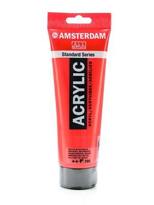 Amsterdam Standard Series Acrylic Paint, Naphthol Red Medium, 250Ml, 2/Pack (71119-Pk2)