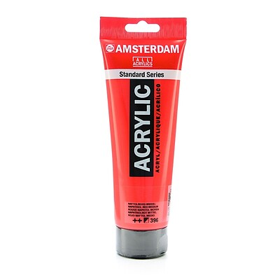Amsterdam Standard Series Acrylic Paint, Naphthol Red Medium, 250Ml, 2/Pack (71119-Pk2)