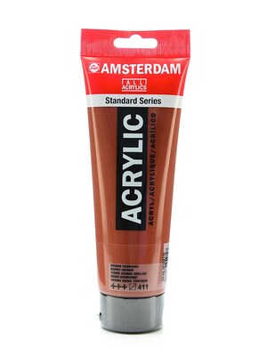 Amsterdam Standard Series Acrylic Paint, Burnt Sienna, 250Ml, 2/Pack (71121-Pk2)