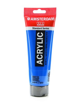 Amsterdam Standard Series Acrylic Paint Primary Cyan 250 Ml [Pack Of 2]