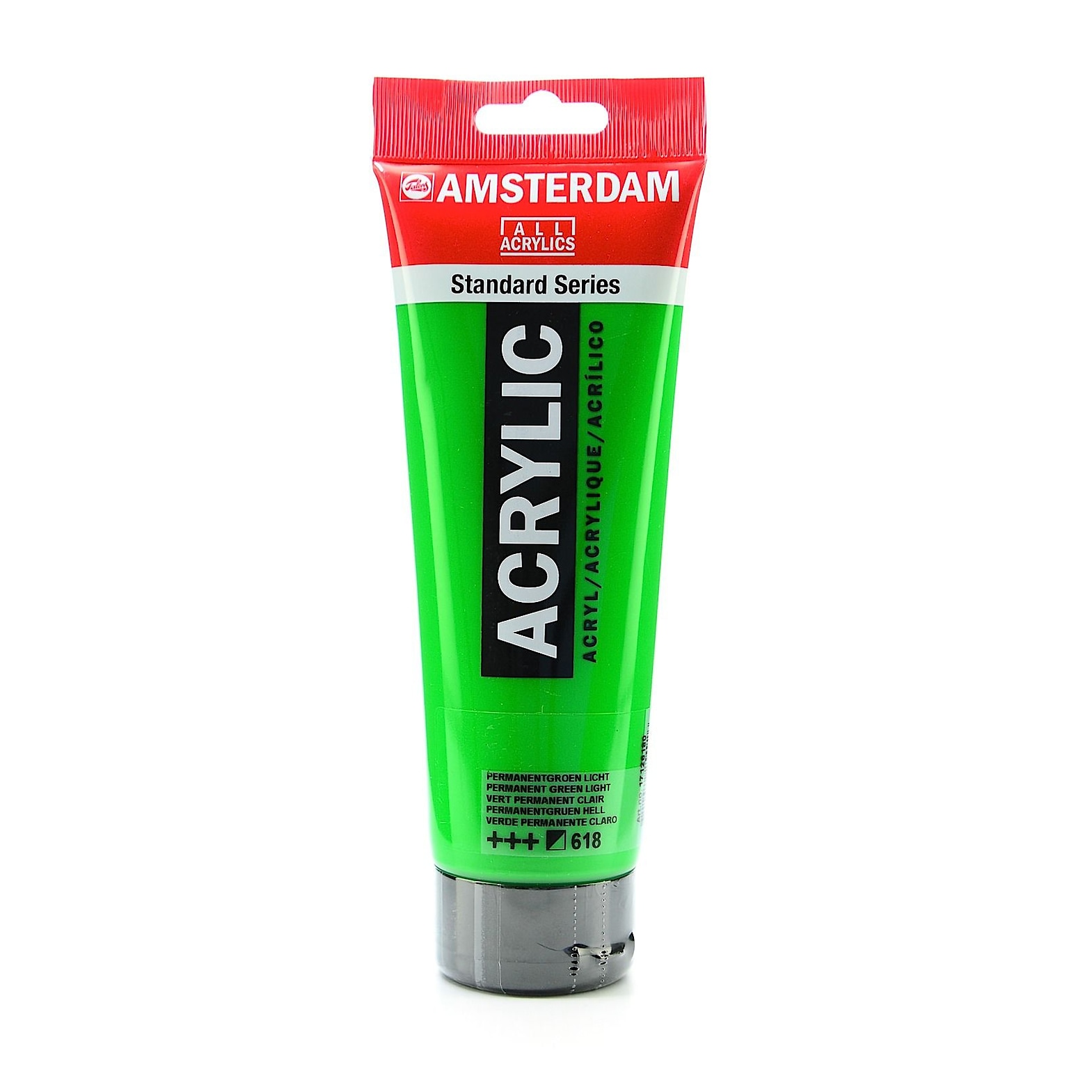 Amsterdam Standard Series Acrylic Paint, Permanent Green Light, 250Ml, 2/Pack (71126-Pk2)