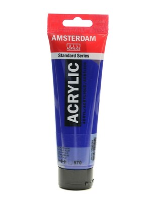 Amsterdam Standard Series Acrylic Paint, Phthalo Blue, 120Ml, 3/Pack (79454-Pk3)