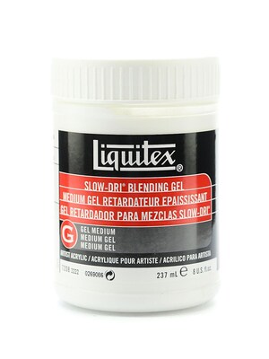 Liquitex Slow-Dri Blending Mediums Gel 8 Oz. Jar