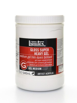 Liquitex Gloss Super Heavy Gel Medium 32 Oz.