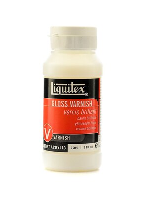 Liquitex Gloss Varnish, Flexible Surface, 4Oz, 2/Pack (65435-Pk2)