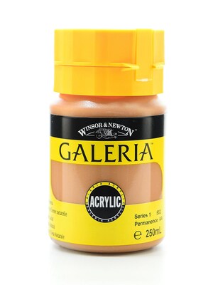 Winsor And Newton Galeria Flow Formula Acrylic Colors Raw Sienna 250 Ml 552 Pack Of 2 (40959-Pk2)