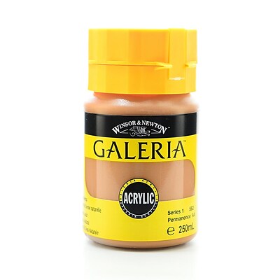 Winsor And Newton Galeria Flow Formula Acrylic Colors Raw Sienna 250 Ml 552 Pack Of 2 (40959-Pk2)